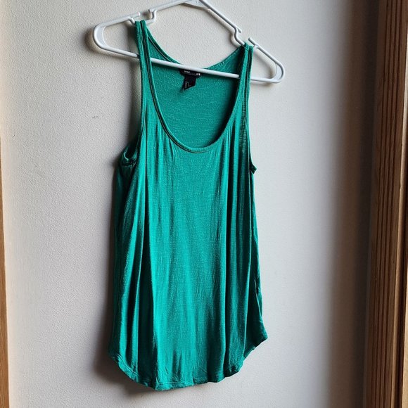 H&M Basic Green Tank Top Size Small - Picture 2 of 16